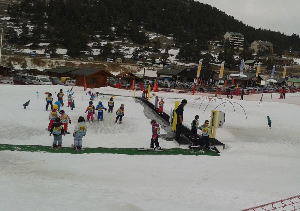 Apartment Face Aux Pistes Greolieres les Neiges Exterior foto